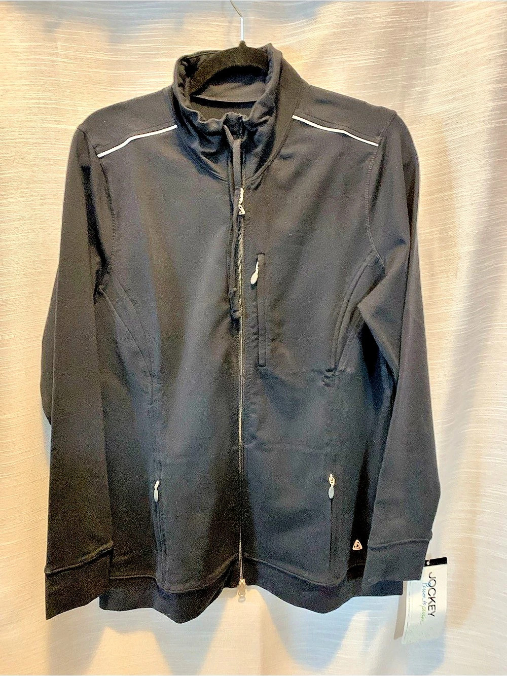 Jockey Black Full-Zip Jacket